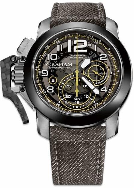 Review Replica Watch Graham Chronofighter Oversize Target 2CCAC.B16A